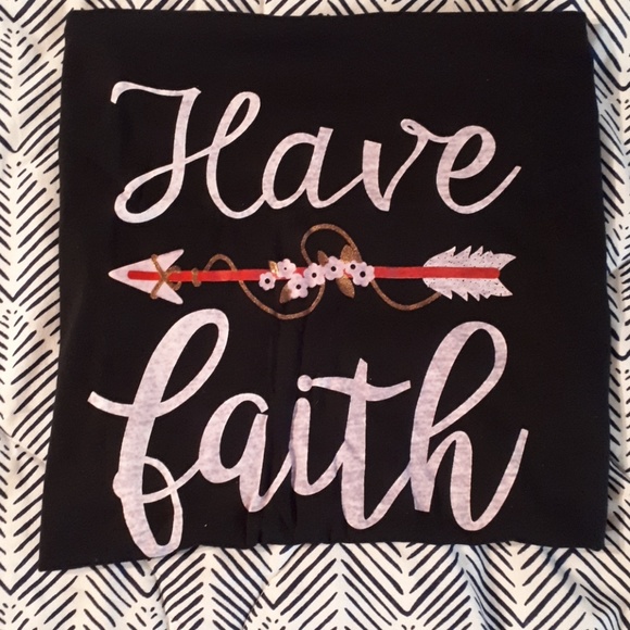 Have Faith Racerback Tank - Picture 2 of 3